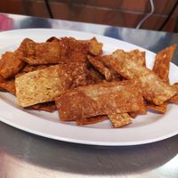 Crispy goose  at Lotus Vegetarian Kitchen 素悟 - VivoCity in Central Singapore