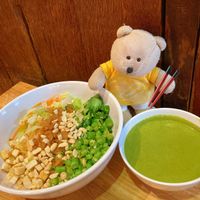 Thunder Tea Rice $8  at Lotus Vegetarian Kitchen 素悟 - VivoCity in Central Singapore