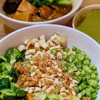 Thunder Tea Rice at Lotus Vegetarian Kitchen 素悟 - VivoCity in Central Singapore