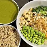 Thunder tea rice   at Lotus Vegetarian Kitchen 素悟 - VivoCity in Central Singapore