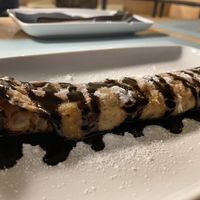 Vegan Pancakes, half portions   at Mint in Premantura