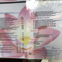 Speisekarte Teil 2 mit Allergenen / menu part 2 with allergen information  at Vina Asia Express in Cologne