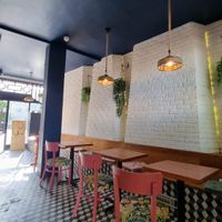 inside of cafe at Urban Butterfly in Cambridge