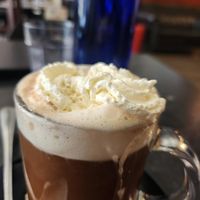 Muse Mushroom blend drink at Urban Vegan Roots in Queens