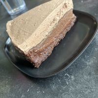 Chocolate dessert - different textures - all delicious    at Urban Vegan Roots in Queens