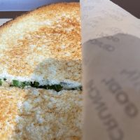 Vegan toasted sandwich   at Capatoast in Ferrara