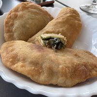 Empanadillas de setas y algas. Riquísimas   at O Chiringuito de Ana in Cangas