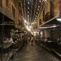 street   at Ghisa in Catania