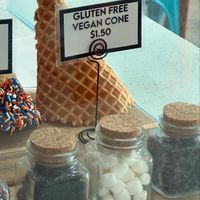 GF & vegan cone  at Local Creamery in Plano
