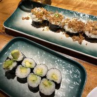 Avocado maki und yasai futo  at SAKANA in Graz