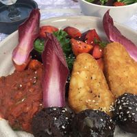 Haggis balls  at Cyprus Avenue in Belfast