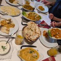 Biryani rice in middle at Taj Mahal in Bernkastel-kues