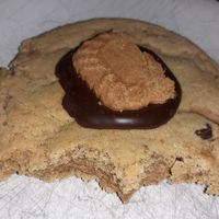 Chocolate biscoff cookie at Sip & Sugar in Redcar