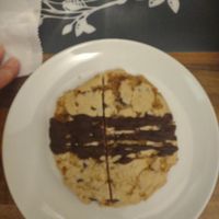 Honeycomb vegan cookie at Sip & Sugar in Redcar