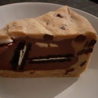 Double chocolate oreo cookie pie at Sip & Sugar in Redcar