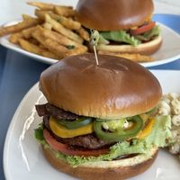 Western burger   at Strong Hearts in Buffalo
