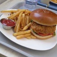 Buffalo fried chicken sandwich at Strong Hearts in Buffalo