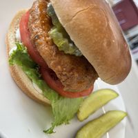 Hot Hunny Chick’n Sandwich   at Strong Hearts in Buffalo