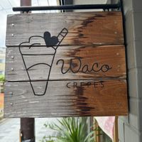 Sign.  at Waco Crepes  in Kyoto
