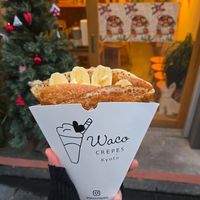  at Waco Crepes  in Kyoto