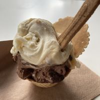 Kit kat and cheesecake  at Plan(e)t Ice Cream in Athens