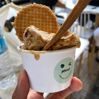 Tiramisu Ice Cream at Plan(e)t Ice Cream in Athens