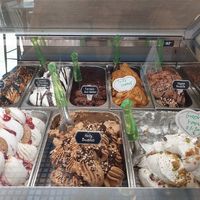 Display at Plan(e)t Ice Cream in Athens