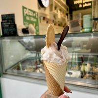 Strawberry Cheescake Ice (Zero Sugar)  at Plan(e)t Ice Cream in Athens