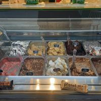 10 flavours at Plan(e)t Ice Cream in Athens