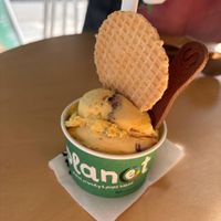 Cookie and cream at Plan(e)t Ice Cream in Athens