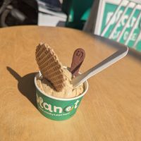 Pistachio - my favourite! at Plan(e)t Ice Cream in Athens