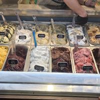 16 different flavours at Plan(e)t Ice Cream in Athens