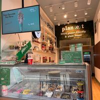 Ice Cream Counter at Plan(e)t Ice Cream in Athens