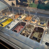 flavours to choose from at Plan(e)t Ice Cream in Athens