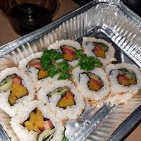 Veggie Maki at Jackfruit Cafe in Moshi