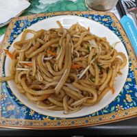Udon with vegetables (without eggs) at Bokok in Milan