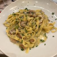 vegan mushroom pasta  at Ristoalimetare Roberta Allegretti in Ladispoli