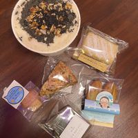 what we got  at Vegan Bakery - 빵의향현 in Seoul