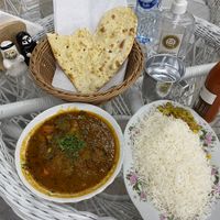 That was a heart shaped piece of bread until I ate some!   at Arabian Tea House Restaurant & Cafe - Al Fahidi in Dubai