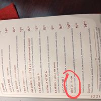 This pizza you can ask without cheese at Casa Antica in Heiligenblut Am Grossglockner