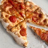 Focaccia pomodoro  at Casa Antica in Heiligenblut Am Grossglockner