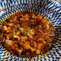 Ma po tofu at Tàn Chá Restaurant  in Dubai