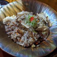 Truffle fried rice at Tàn Chá Restaurant  in Dubai