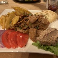 Vegan gyros   at Cosy Restaurant in Crete