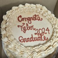 10 inch vegan chocolate cake with peanut butter filling and frosting!! Amazing!! at Jacquie The Nature Baker in Melbourne