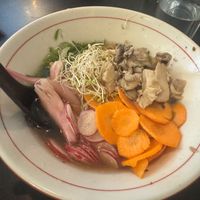 Vegan ramen  at Fin-Two Japanese Ale House in Knoxville