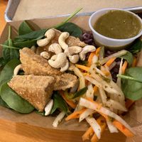 Coconut tofu at Silo Food Truck in Ithaca