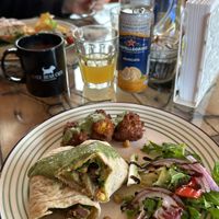   at Wee Bear Cafe in Kirriemuir