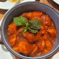 patatas bravas at Tasca Restaurante El Carraca in La Gomera