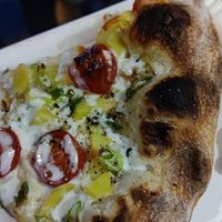 Pizza with potatoes. at MOLO in Hannover